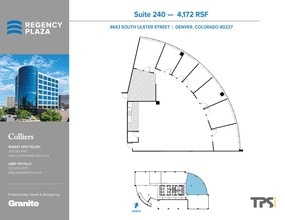 4643 S Ulster St, Denver, CO à louer Plan d’étage– Image 2 sur 2