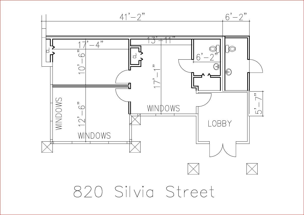 800 Silvia St, Ewing, NJ à louer Plan d’étage– Image 1 sur 1