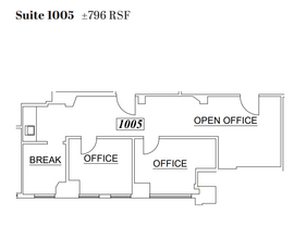 1624 Franklin St, Oakland, CA à louer Plan d’étage– Image 1 sur 1