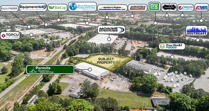 4509 Stonegate Industrial Blvd, Stone Mountain, GA - Vue aérienne  vue de carte