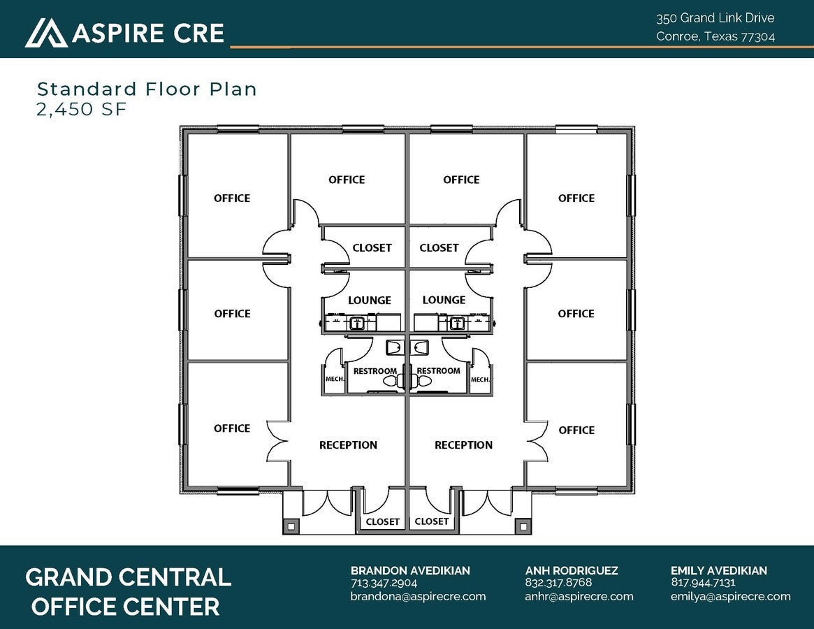 350 Grand Link Dr, Conroe, TX 77304 - Lot 402 - - Plan d’étage - Image 2 of 8