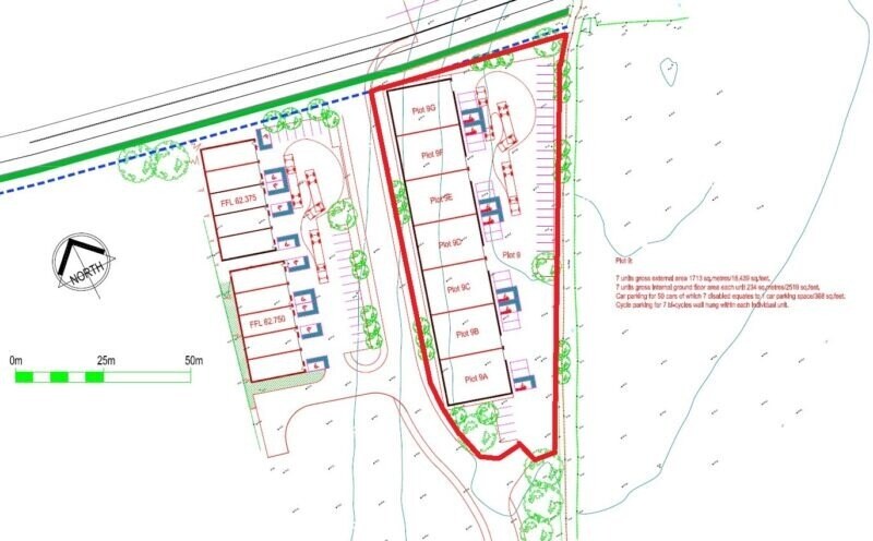 Honiton Rd, Cullompton à vendre - Plan de site – Image 2 sur 3