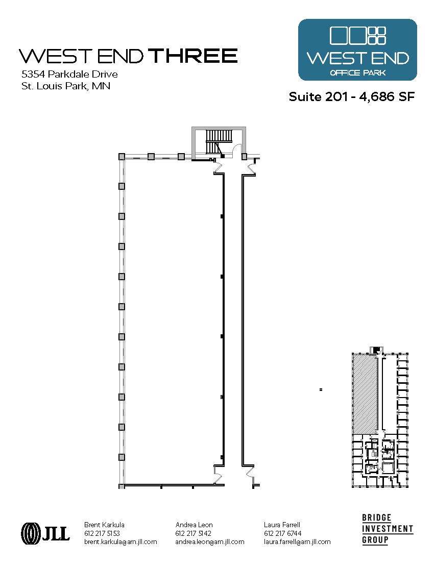 1665 Utica Ave S, Saint Louis Park, MN à louer Plan d’étage– Image 1 sur 1
