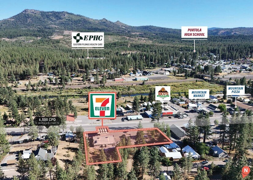 307 E Sierra Ave, Portola, CA à vendre - Photo de l’immeuble – Image 3 sur 5