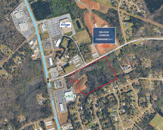 Plus de détails pour 111 Log Cabin Rd NE, Milledgeville, GA - Terrain à vendre