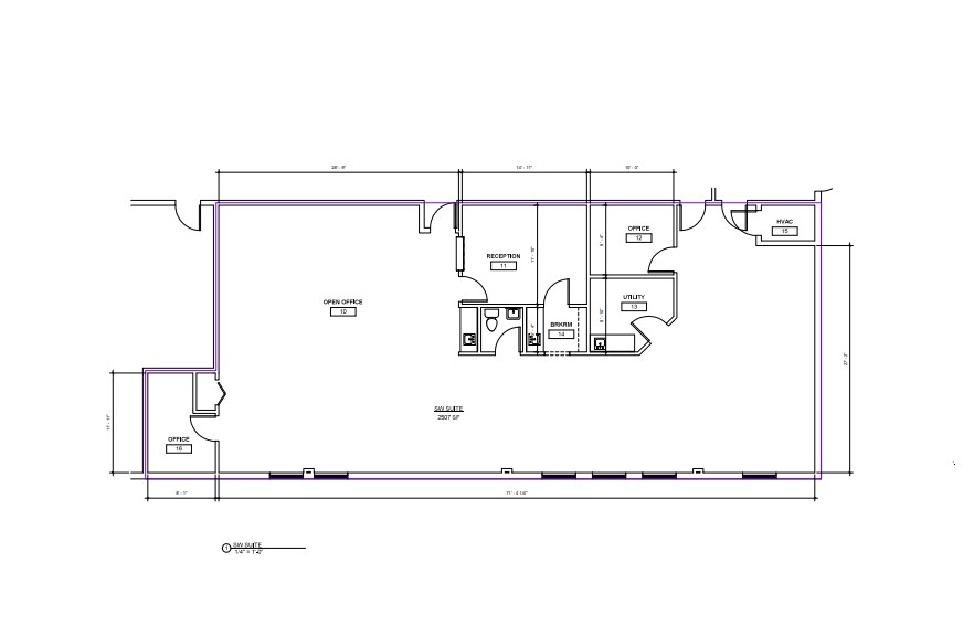 3229 Broadway St, Gary, IN à louer Plan d’étage– Image 1 sur 1