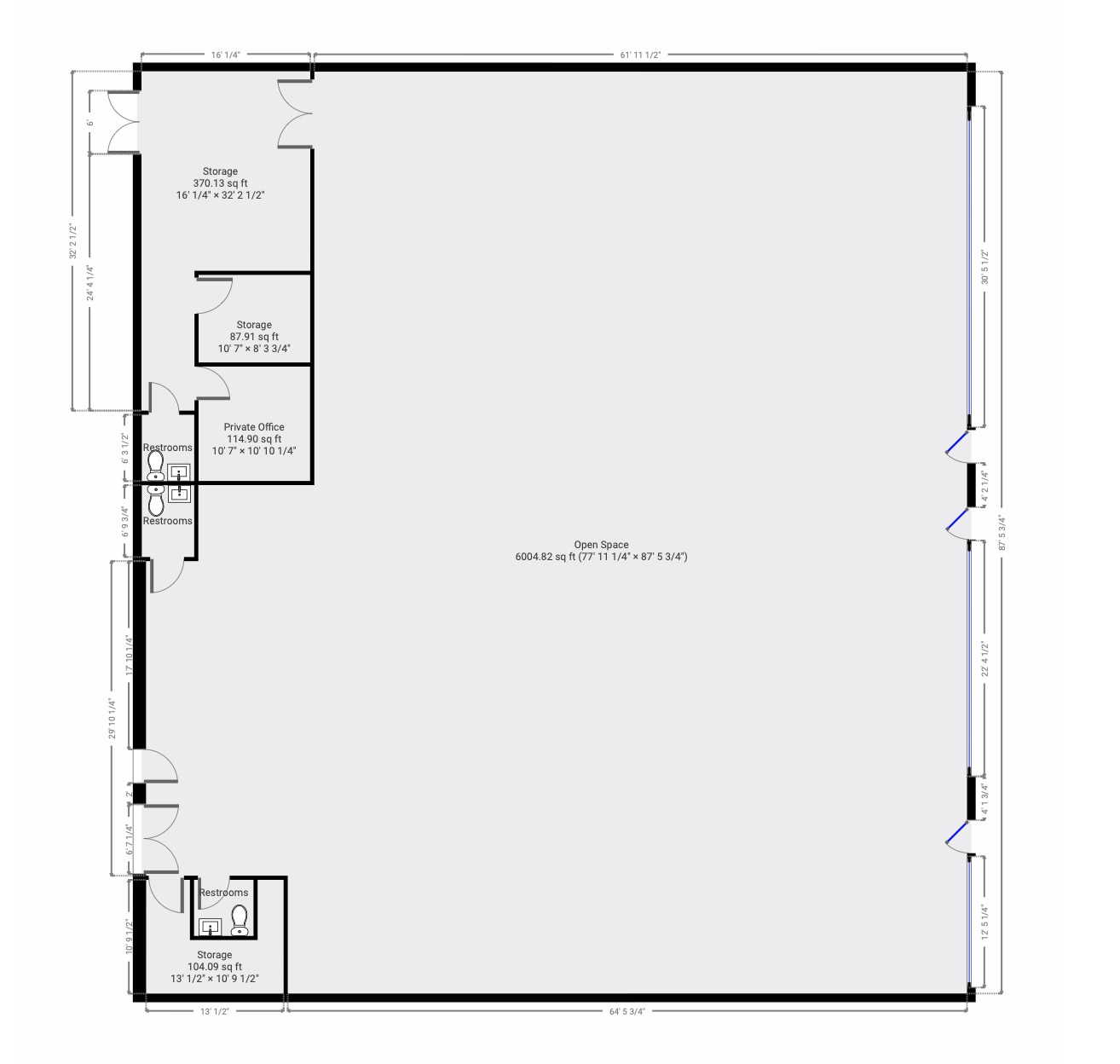 5612-5769 Castleton Corner Ln, Indianapolis, IN à louer Plan d’étage– Image 1 sur 1