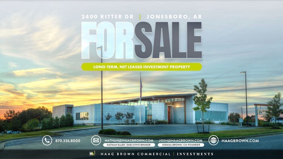 2400 Ritter Dr, Jonesboro, AR à vendre - Photo de l’immeuble – Image 1 sur 13
