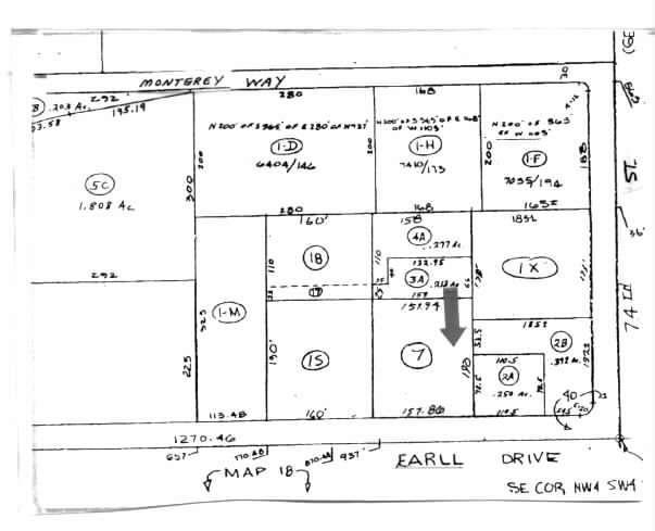 7330 E Earll Dr, Scottsdale, AZ à louer - Plan cadastral – Image 2 sur 8