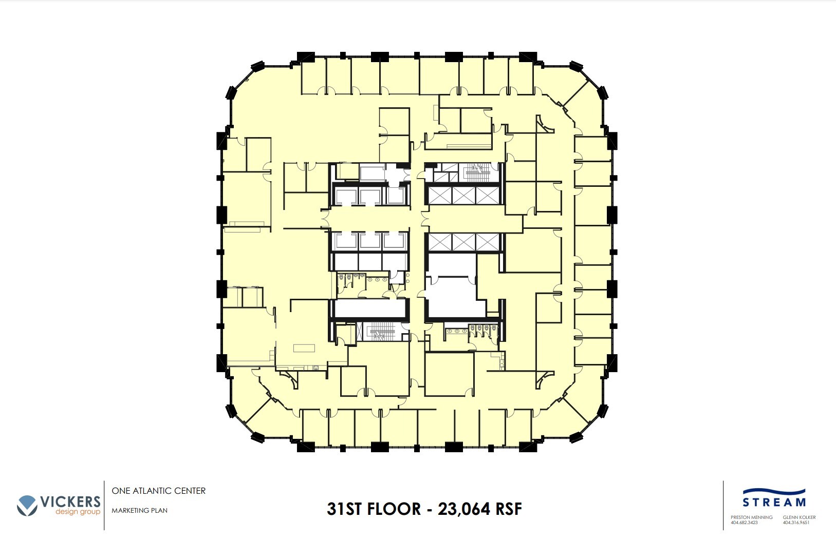 1201 W Peachtree St NW, Atlanta, GA à louer Plan d’étage– Image 1 sur 1