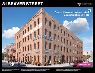 Plus de détails pour 81 Beaver St, Brooklyn, NY - Local commercial à louer