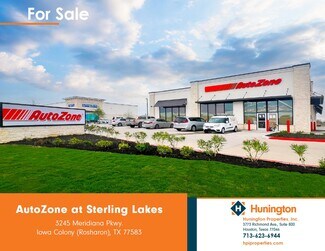 Plus de détails pour 3245 Meridiana Pky, Rosharon, TX - Local commercial à vendre