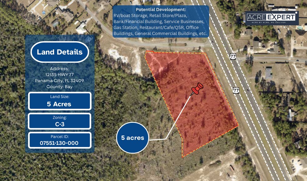 12135 Highway 77, Southport, FL à vendre - Photo de l’immeuble – Image 1 sur 2