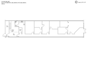 9201 N Pennsylvania Ave, Oklahoma City, OK à louer Plan de site– Image 1 sur 2