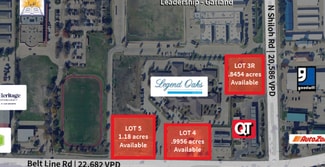 Plus de détails pour Belt Line & Shiloh Rd, Garland, TX - Terrain à vendre