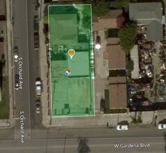 16422 S Orchard Ave, Gardena, CA - Vue aérienne vue de carte