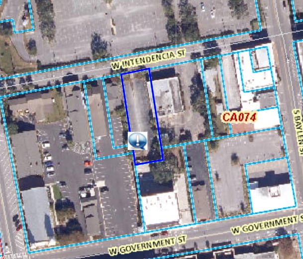 100 Blk Intendencia St, Pensacola, FL à vendre - Aérien – Image 1 sur 4