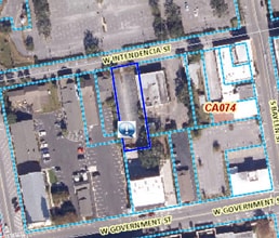 100 Blk Intendencia St, Pensacola, FL - VUE AÉRIENNE  vue de carte