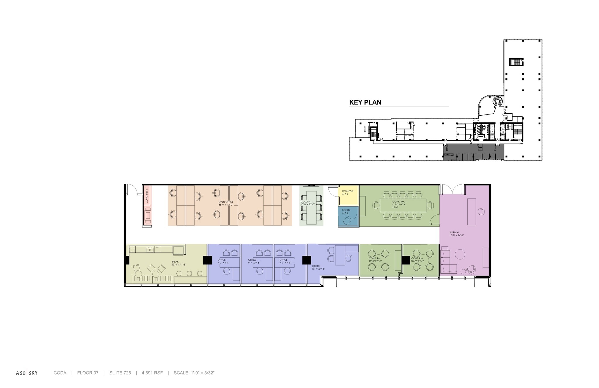 756 W Peachtree St, Atlanta, GA à louer Plan d’étage– Image 1 sur 1