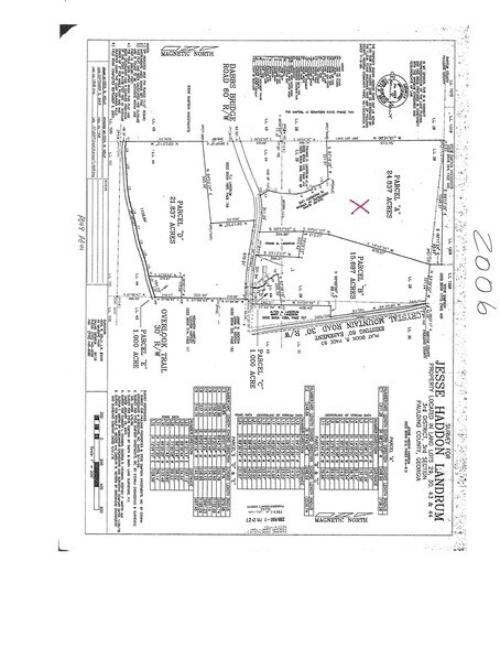 Dabbs Bridge Rd, Acworth, GA à vendre - Plan cadastral – Image 2 sur 4