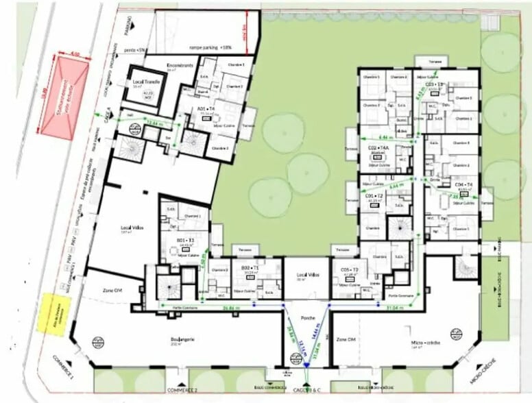 Local commercial dans Drancy à louer - Plan d’étage – Image 3 sur 3