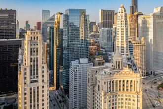 300 N Michigan Ave, Chicago, IL - VUE AÉRIENNE  vue de carte