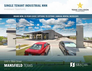 Plus de détails pour 1100 S Main St, Mansfield, TX - Industriel/Logistique à vendre