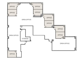 7676 Hazard Center Dr, San Diego, CA à louer Plan d’étage– Image 1 sur 1
