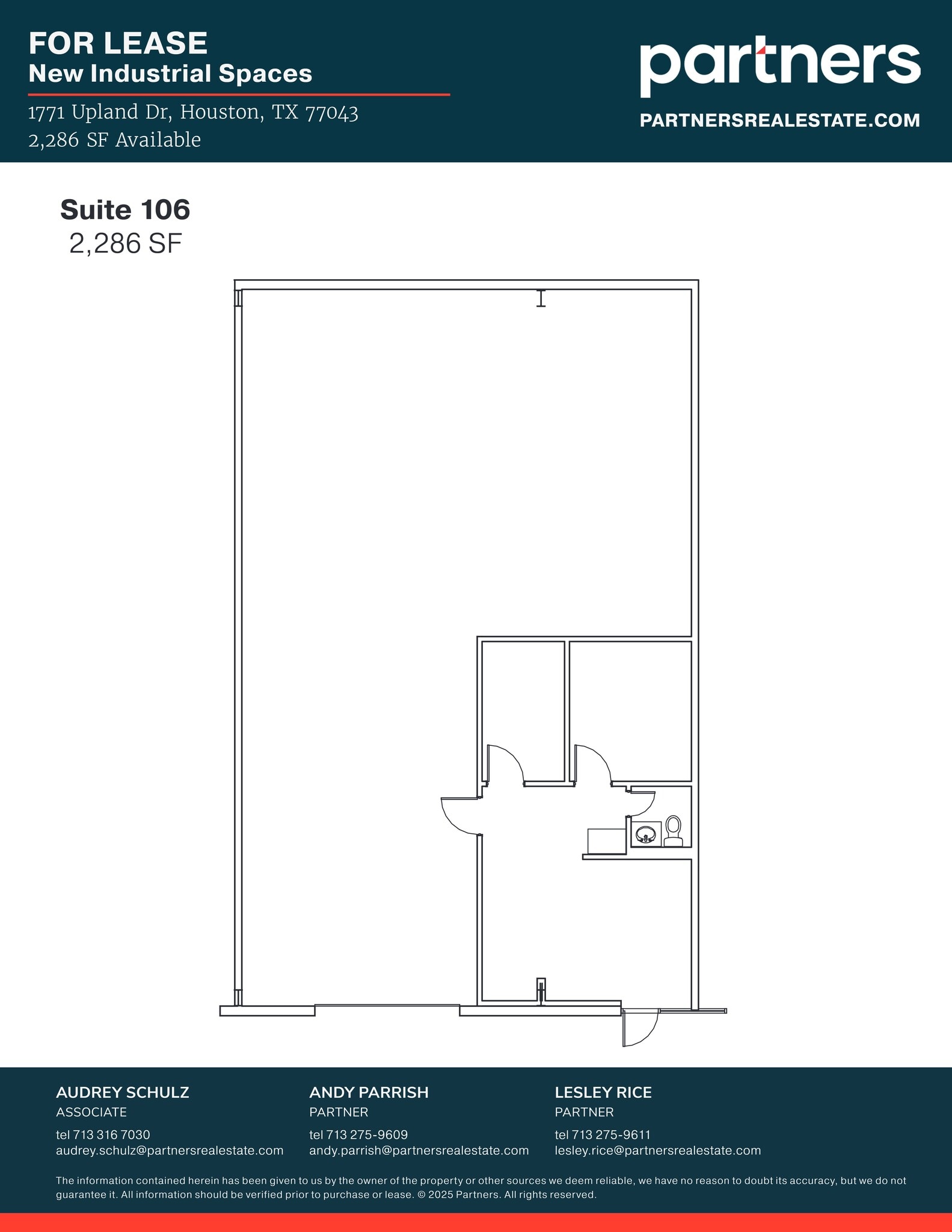 1771 Upland Dr, Houston, TX à louer Plan de site– Image 1 sur 1