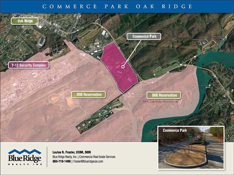 Commerce Park Dr, Oak Ridge, TN à vendre - Photo de l’immeuble – Image 2 sur 4