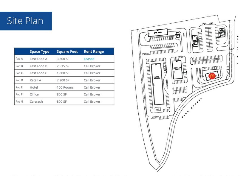 25 S 19 1/2 Ave, Lemoore, CA à vendre - Plan de site – Image 2 sur 2