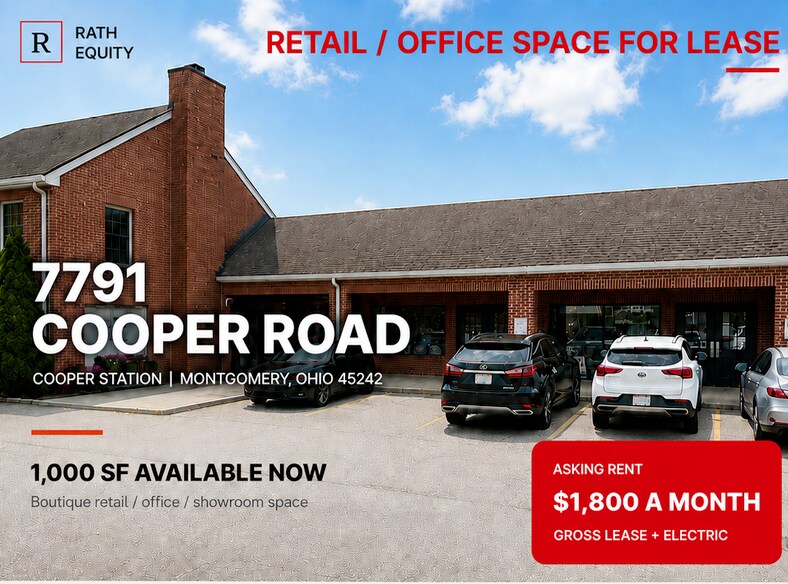7791 Cooper Rd, Montgomery, OH à louer - Photo de l’immeuble – Image 1 sur 4