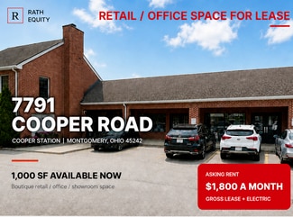 Plus de détails pour 7791 Cooper Rd, Montgomery, OH - Local commercial à louer