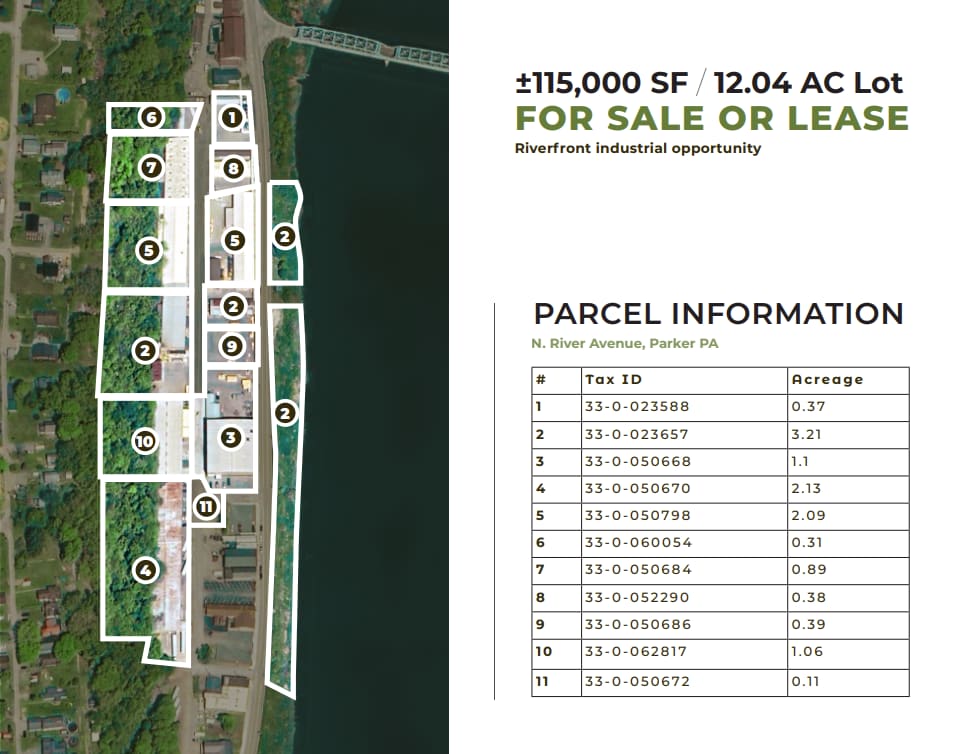 116 N River Ave, Parker, PA à louer Plan de site– Image 1 sur 1
