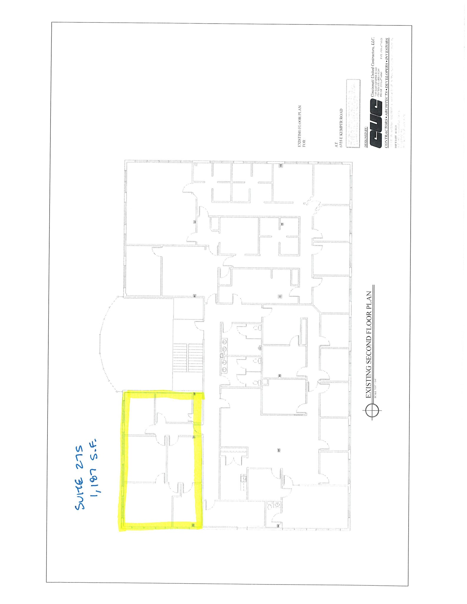 6355 E Kemper Rd, Sharonville, OH à louer Plan de site– Image 1 sur 1