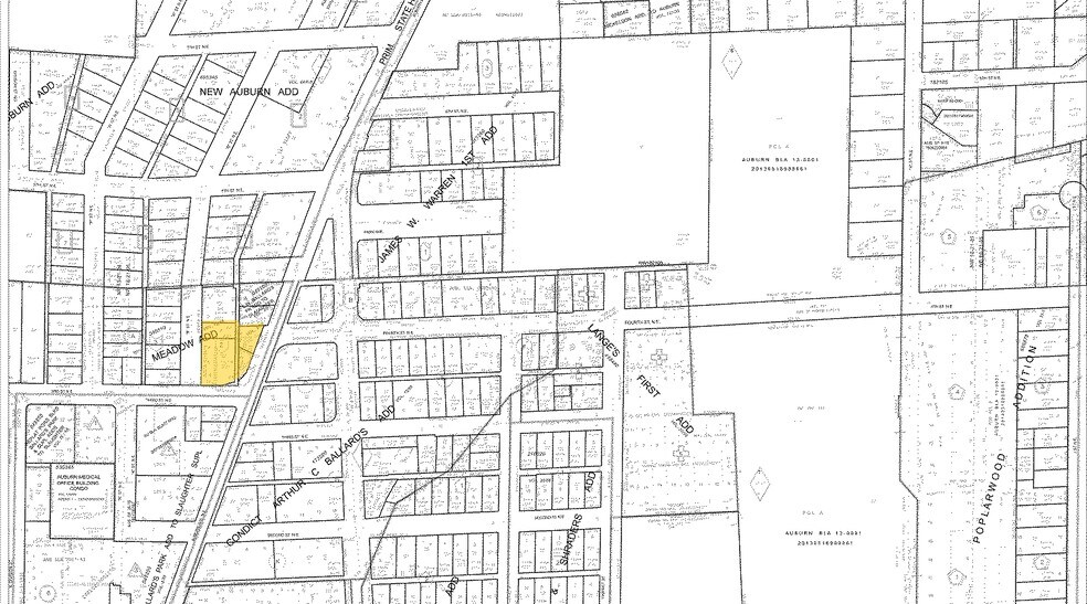 125 3rd St NE, Auburn, WA à louer - Plan cadastral – Image 2 sur 2