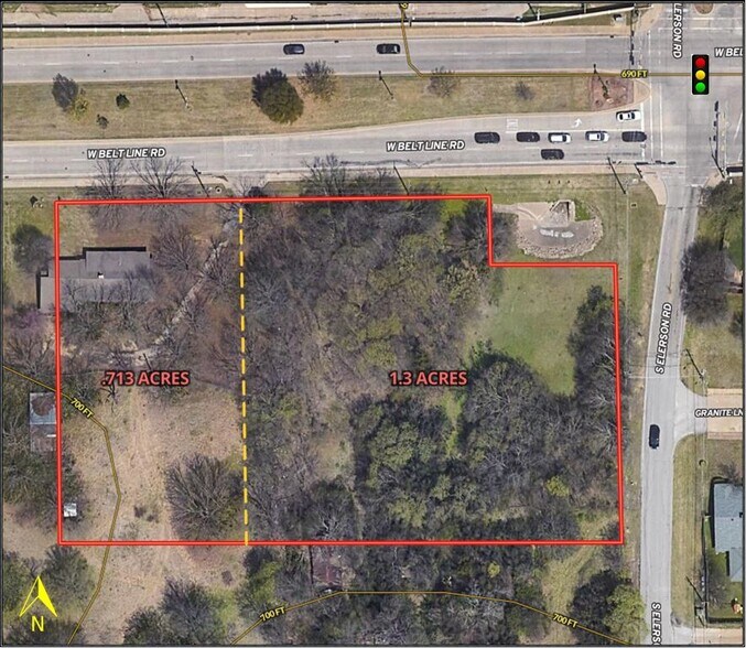 W Belt Line & Elerson Rd, DeSoto, TX à vendre - Aérien – Image 2 sur 4