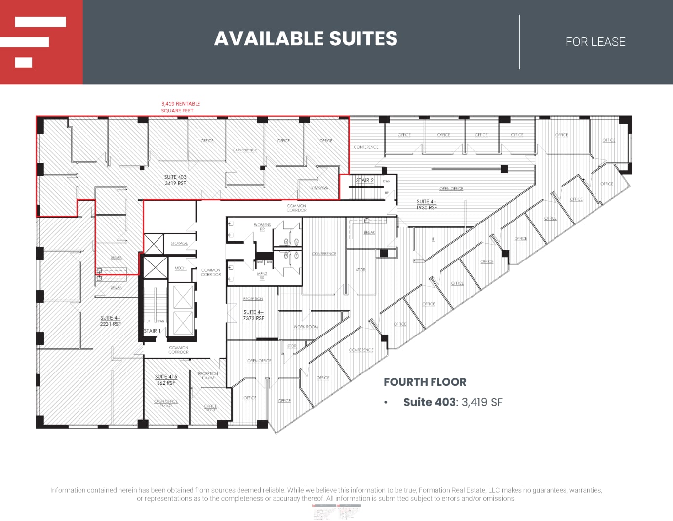 1612 Summit Ave, Fort Worth, TX à louer Plan d’étage– Image 1 sur 1