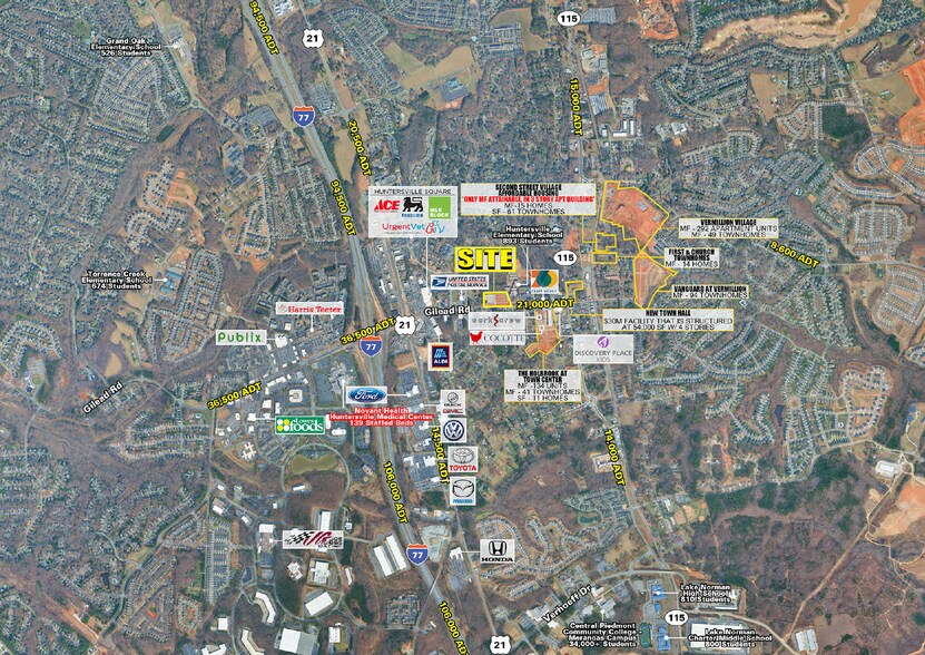 290 Gilead Rd, Huntersville, NC à louer - Photo de l’immeuble – Image 2 sur 4
