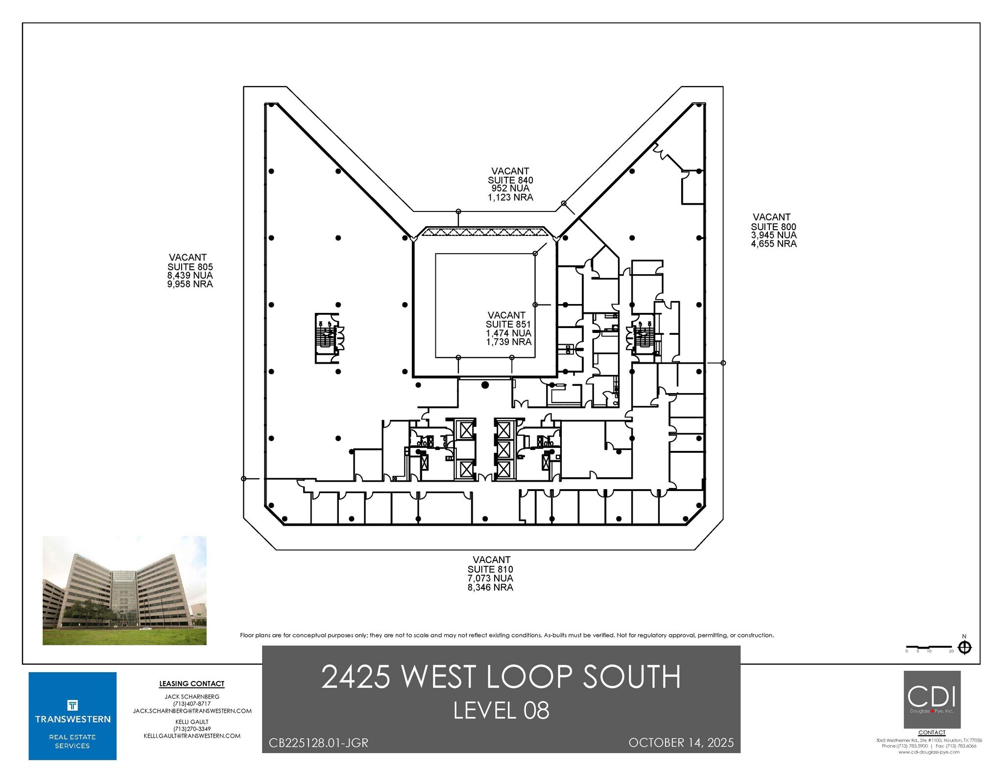 2425 West Loop South, Houston, TX à louer Plan d’étage– Image 1 sur 1