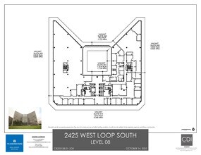 2425 West Loop South, Houston, TX à louer Plan d’étage– Image 1 sur 1