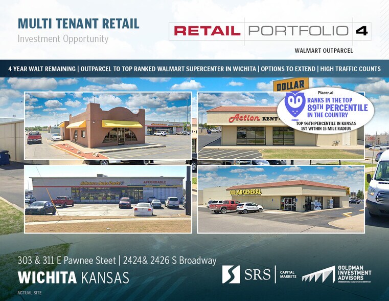 Top Performing Walmart Outparcel portefeuille de 2 biens à vendre sur LoopNet.fr - Photo principale – Image 1 sur 5