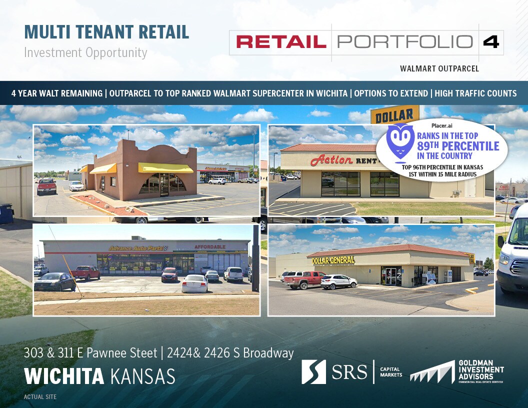 Top Performing Walmart Outparcel portefeuille de 2 biens à vendre sur LoopNet.fr Photo principale– Image 1 sur 6