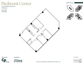 3495 Piedmont Rd NE, Atlanta, GA à louer Plan d’étage– Image 1 sur 1