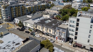 1831-1849 Divisadero St, San Francisco, CA - VUE AÉRIENNE  vue de carte