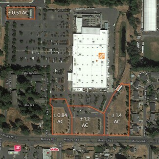 Plus de détails pour 121 Military Rd E, Tacoma, WA - Terrain à vendre