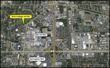 3026 Cottage Hill Rd, Mobile, AL - VUE AÉRIENNE vue de carte