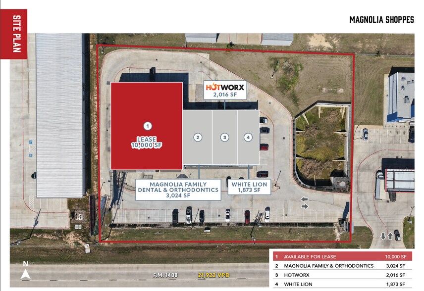 10226 FM 1488, Magnolia, TX à louer - Photo de l’immeuble – Image 3 sur 4