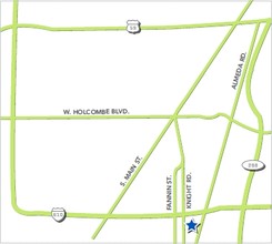 8901-8923 Knight Rd, Houston, TX - VUE AÉRIENNE  vue de carte - Image1