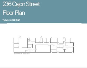 236 Cajon St, Redlands, CA à louer Plan d’étage– Image 1 sur 1
